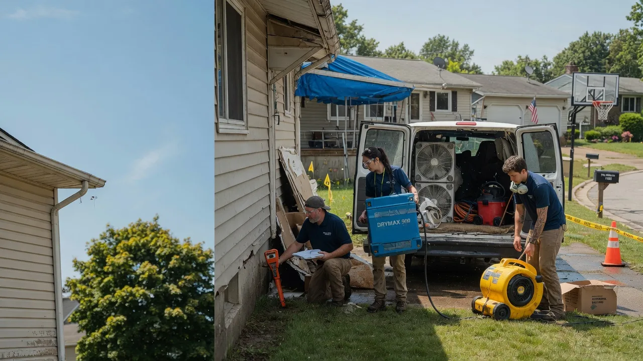 Ceiling Leak Cleanup in Bennett, IA near me