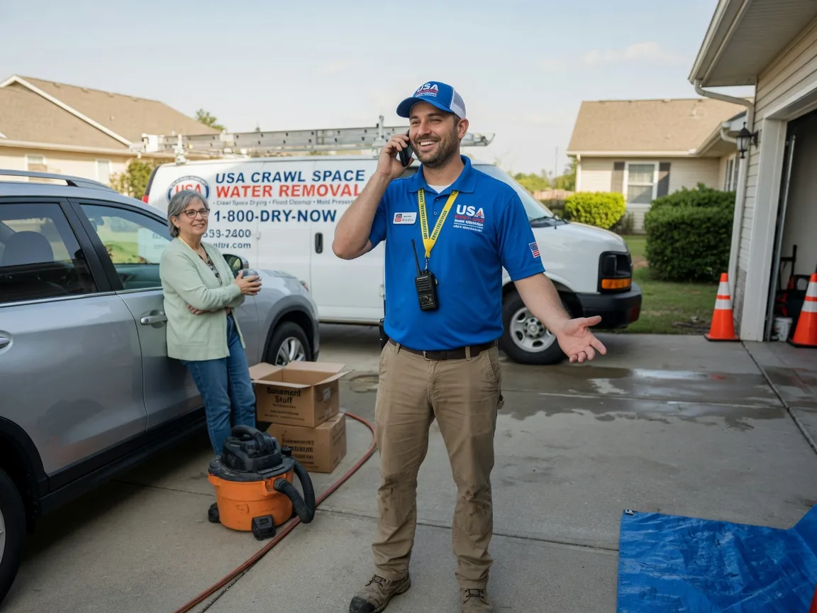 Crawl Space Water Removal Bennett, IA FAQs